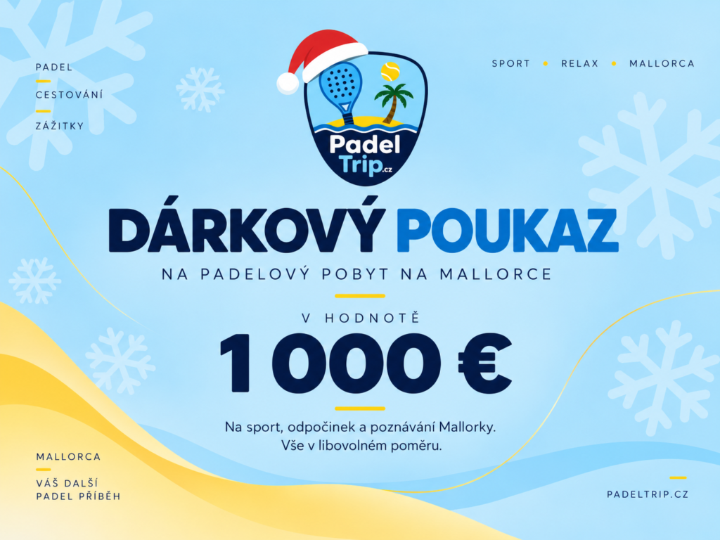 Vánoční dárkové poukazy na Mallorce